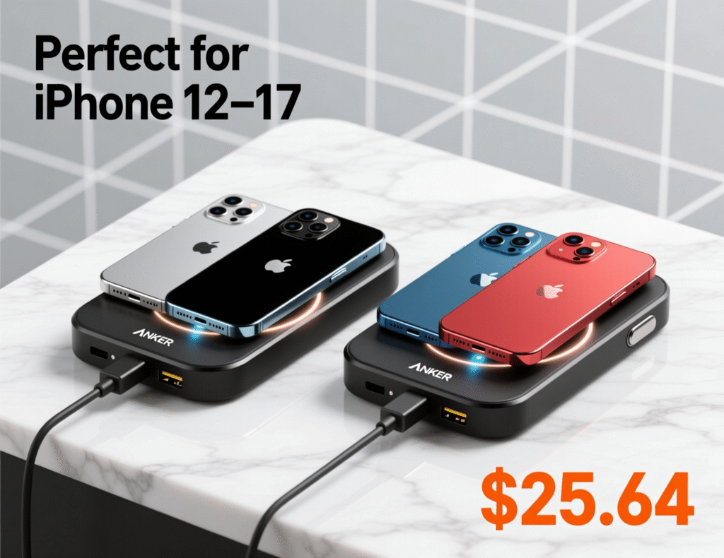 Perfect for iPhone 12 to 17: Anker’s Magnetic Charger 2-Pack Is Now $25.64
