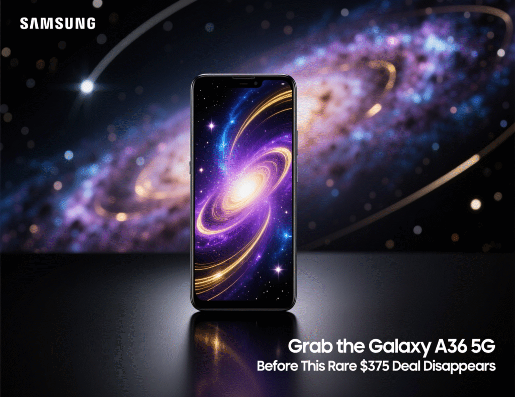 Grab the Galaxy A36 5G Before This Rare $375 Deal Disappears